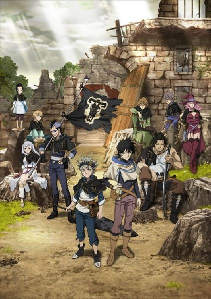 The Black Clover anime is coming in October. 