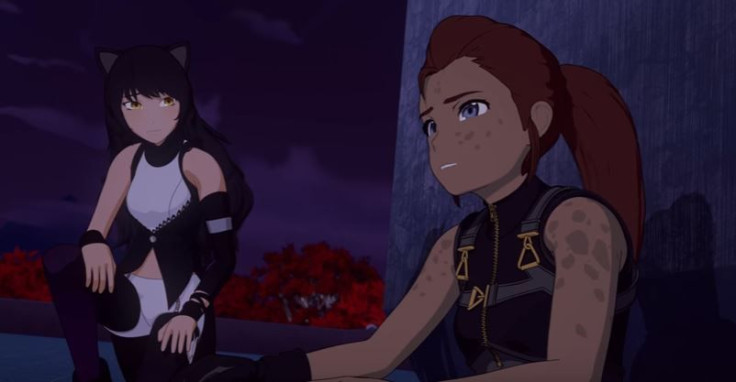 Blake and Ilia have a heart-to-heart. 