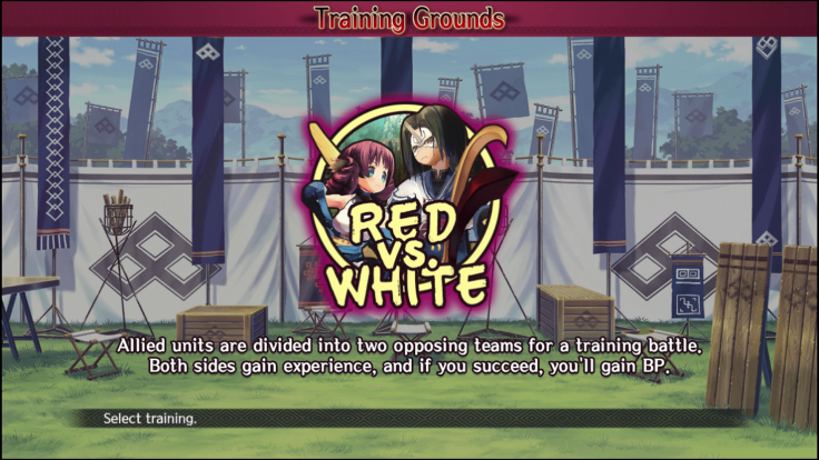 Red and White matches pit two randomly assigned squads of your companions against each other.