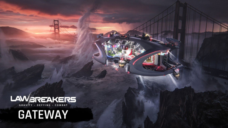 Gateway, the Blitzball-inspired map, is coming to LawBreakers by the end of the year.