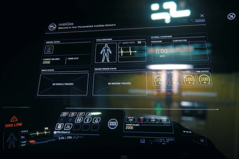 Star Citizen's latest Around The Verse focuses on the complex Actor Status System. This MobiGlass visor is just one part of understanding your characters vitals. Star Citizen alphas are available for PC backers.