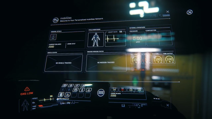 Star Citizen's latest Around The Verse focuses on the complex Actor Status System. This MobiGlass visor is just one part of understanding your characters vitals. Star Citizen alphas are available for PC backers.