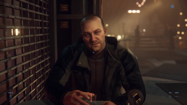 Miles Eckhart is one of Star Citizen’s first mission givers, and he’s governed by subsumption. When the full game releases, you’ll rarely play the same mission twice. Star Citizen is in alpha for PC backers.