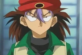 Rex Raptor as he appears in the Yugioh anime.