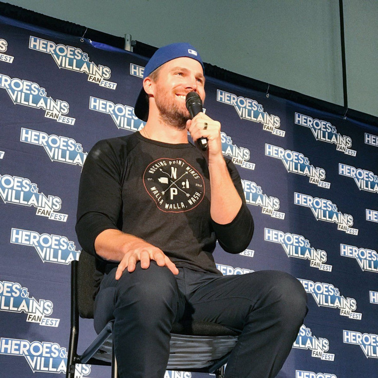 Stephen Amell teases the upcoming season of Arrow at Heroes and Villains Fan Fest in New Jersey. 