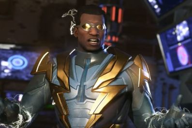 Black Lightning joins Injustice 2 as a premiere skin.