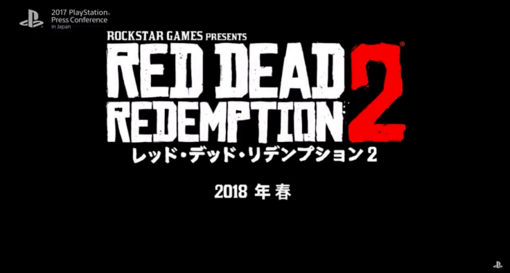 Red Dead Redemption 2 teaser trailer for 2017 PlayStation Press Conference at Tokyo Game Show.