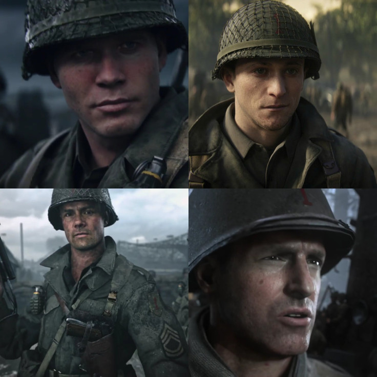 Call Of Duty: WWII character teasers have revealed the game’s campaign squadmates. Will Red and his pal Zussman make it out alive? Call Of Duty: WWII comes to PS4, Xbox One and PC Nov. 3.