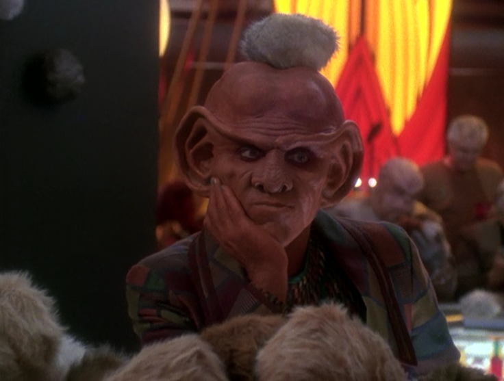 The Ferengi have a more nonchalant attitude toward the Tribbles than the Klingons.