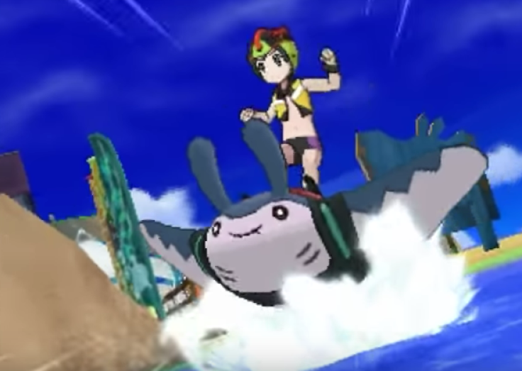 Mantine Surf is a brand new Ride Pokemon for Ultra Sun and Moon