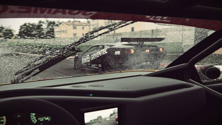 Chasing a Diablo in the rain.