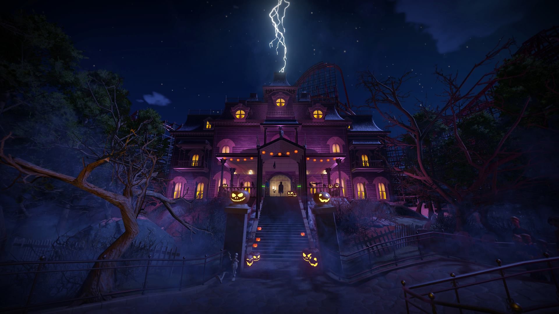 Planet Coaster Gets In The Halloween Spirit With New Spooky Pack