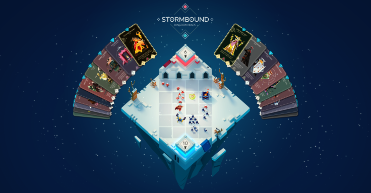 Stormbound combines chess board positioning and deck building in an immersive one-on-one combat package.