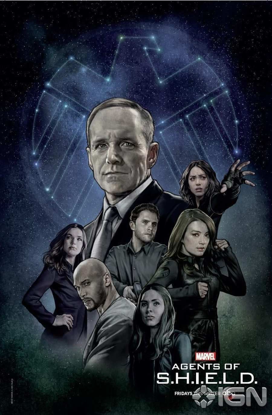 Agents of SHIELD premieres this winter after Marvels Inhumans.