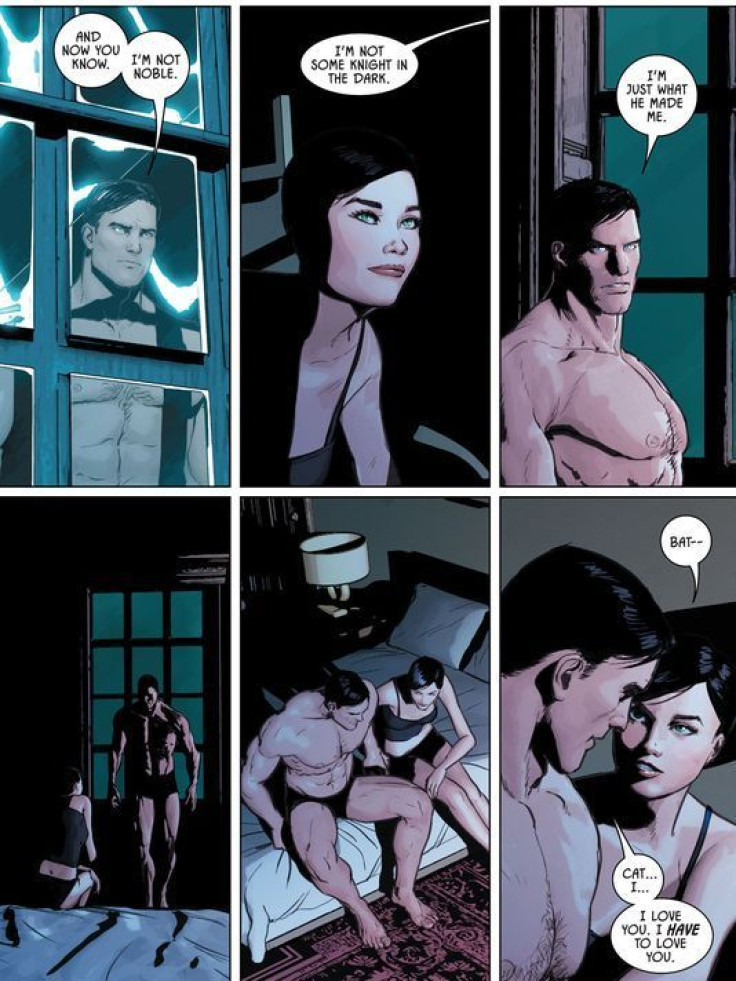 Bruce and Selina have a heart-to-heart