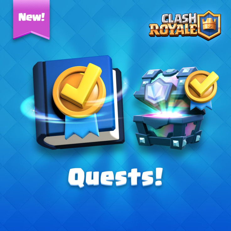 Quests are finally making their way into Clash Royale in the October 2017 update, with chances to win epic, magical and super magical chests for completing them.