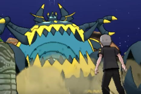 Guzlord appears before Nanu in Pokemon Ultra Sun and Ultra Moon. 