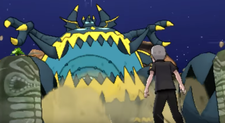 Guzlord appears before Nanu in Pokemon Ultra Sun and Ultra Moon. 