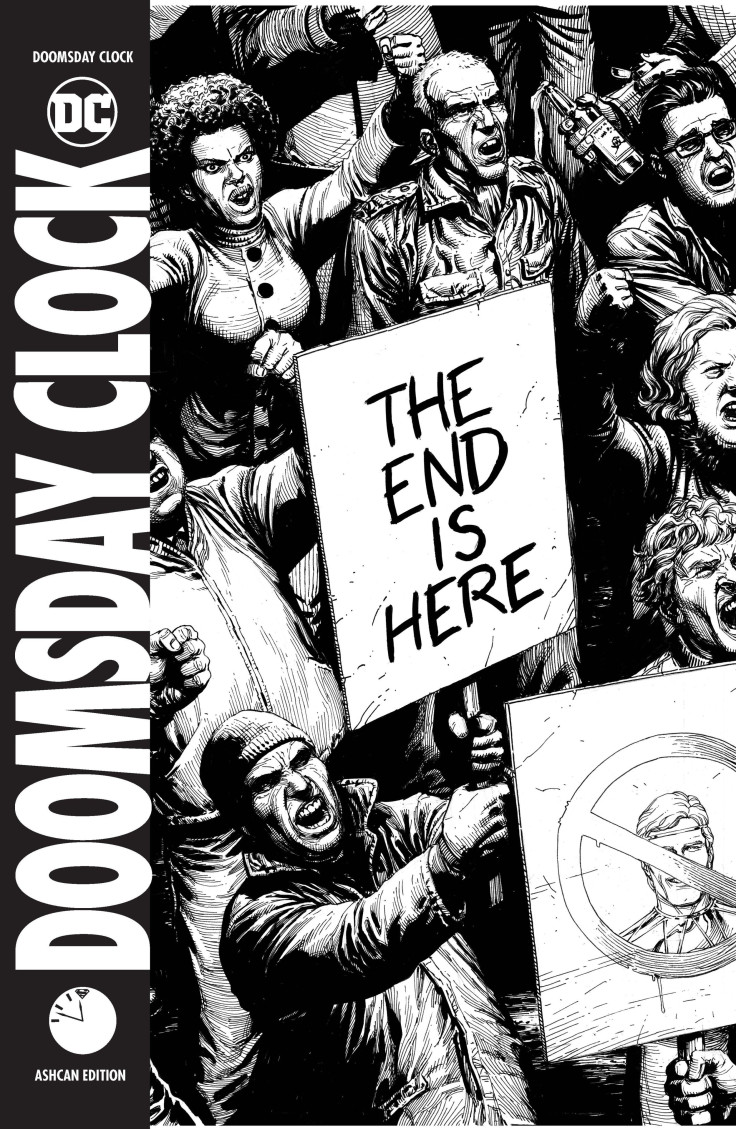 Doomsday Clock #1 Ashcan Edition cover.
