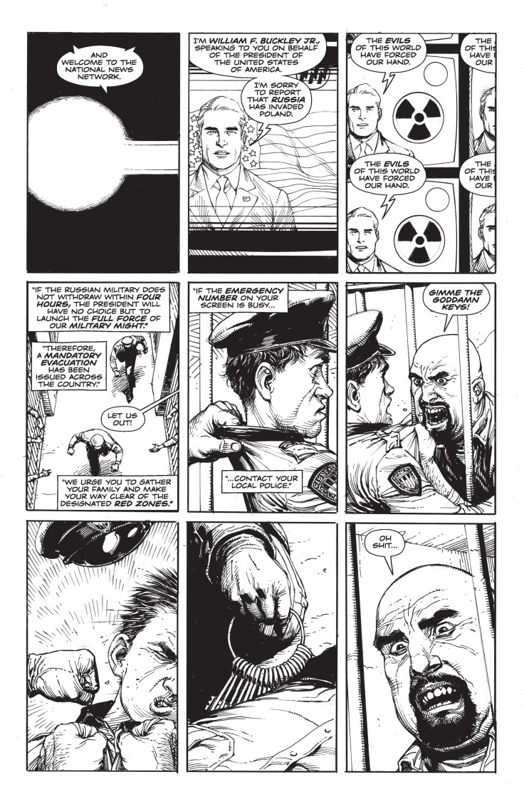 Doomsday Clock #1 page 5.