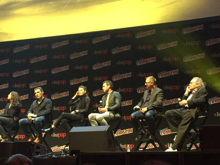 Cast and showrunners from The Man In The High Castle at NYCC 2017.