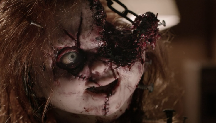 Chucky's head, blown apart by Andy's shotgun at the end of Curse of Chucky.