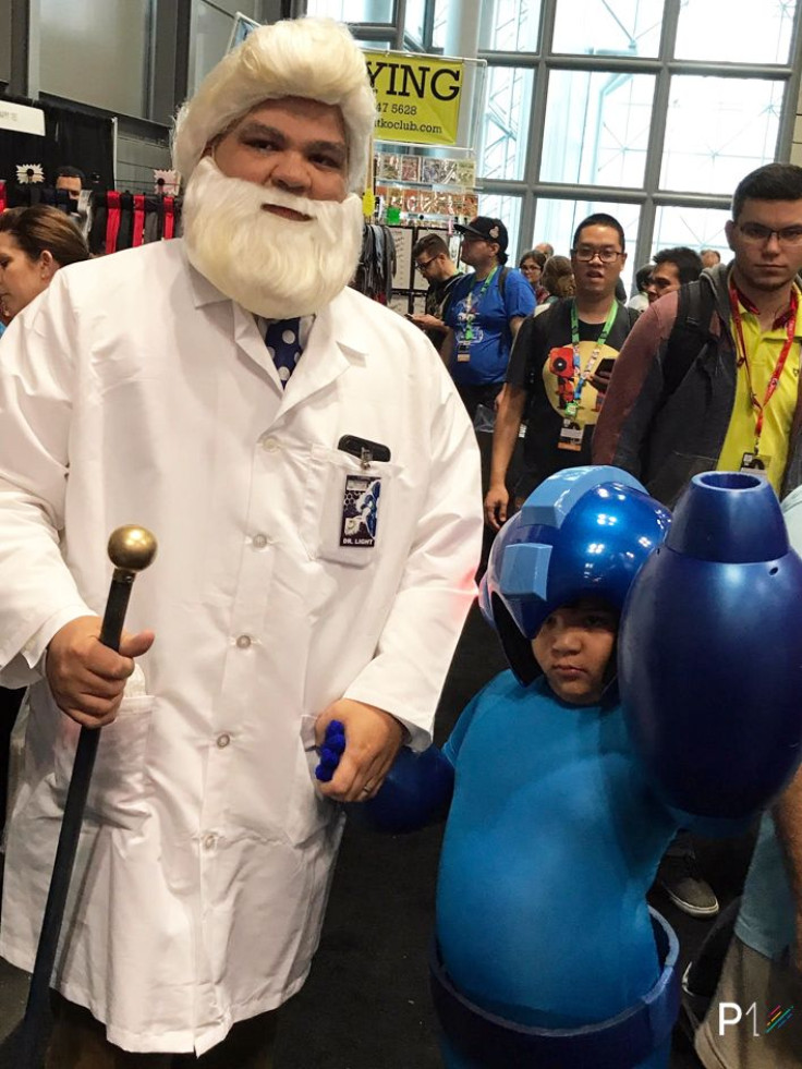Mega Man & Dr. Light Cosplay from NYCC2017