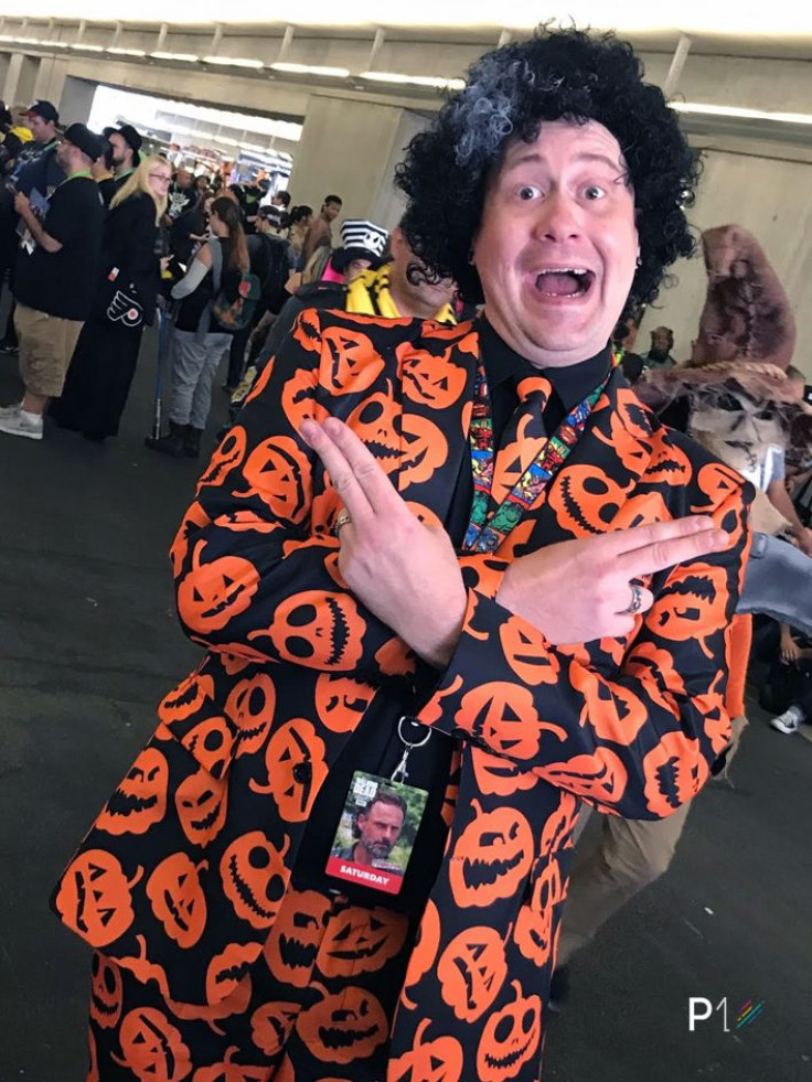 David S. Pumpkins Cosplay from NYCC2017
