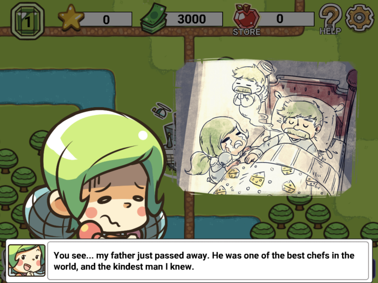 Chef Wars combines RPG elements with a geographic food discovering adventure.