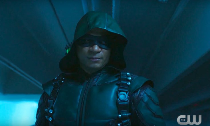John Diggle as the Green Arrow.