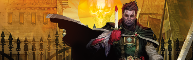 Betrayal at Baldur's Gate is a mash-up of D&D and Betrayal at House on the Hill.