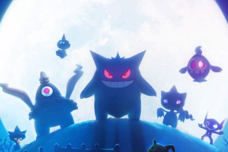 The new Halloween loading screen for Pokemon Go