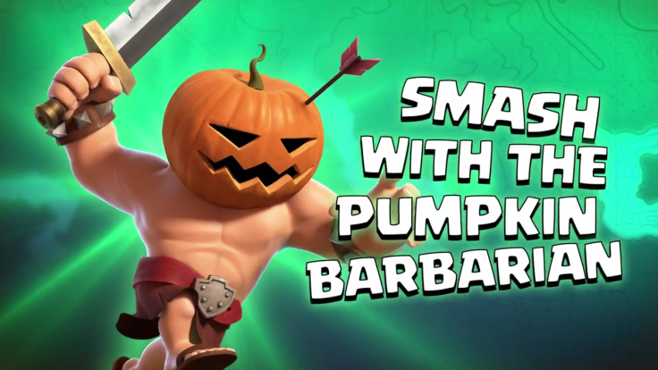 The Pumpkin Barbarian may go berserk on players.