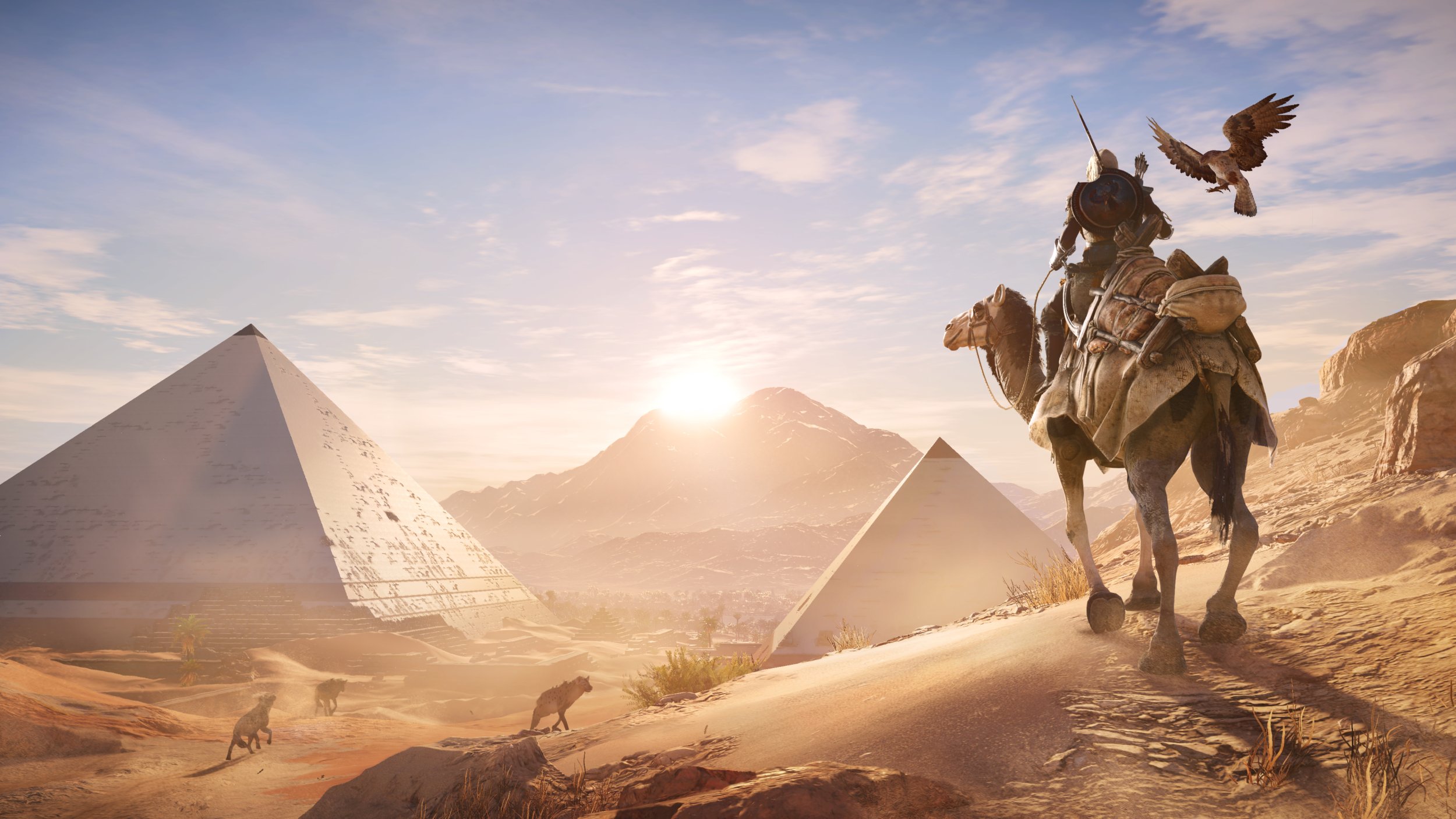 Assassin's Creed Origins DLC NEW FREE MOUNT & WEAPONS from Final Fantasy XV  (AC Origins DLC) 