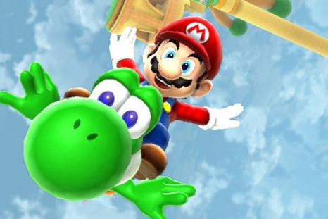 Mario and Yoshi in Super Mario Galaxy 2