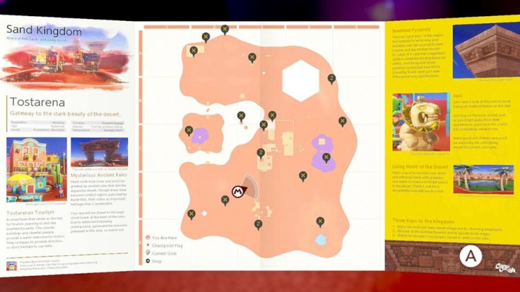 The map of the Moon Rock Power Moons