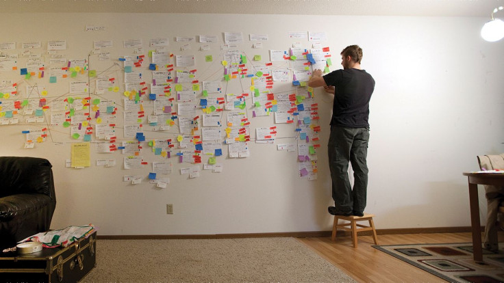David Crowley disassembles the sprawling story outline for his movie Gray State.