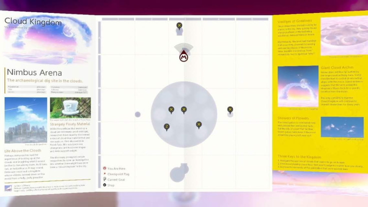 The map of Power Moon locations once the Moon Rock has been taken care of