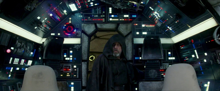 Luke Skywalker aboard the Millennium in a new teaser for Star Wars: The Last Jedi.