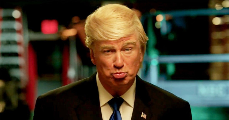 Alec Baldwin as Donald Trump on Saturday Night Live. 