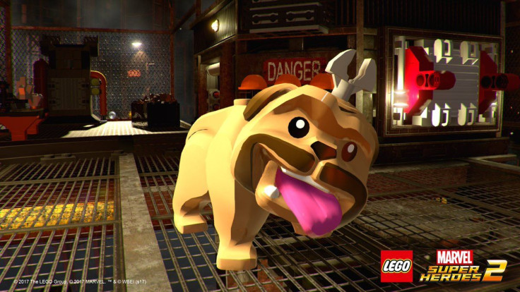 Lockjaw is a good boy in LEGO Marvel Superheroes 2