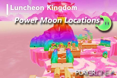 Super Mario Odyssey Luncheon Kingdom Power Moon Locations