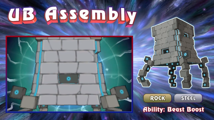 UB Assembly in Ultra Sun and Ultra Moon