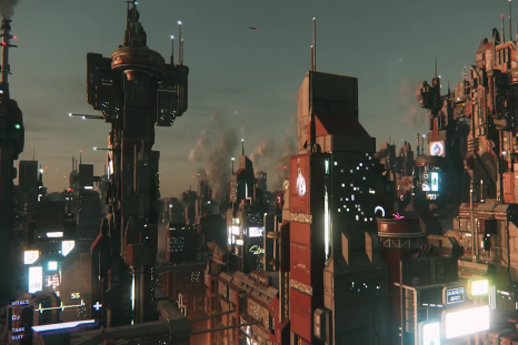 Star Citizen's latest Around The Verse is all about procedural cities. Spaces like these can be spawned in mere moments with a single tool. Star Citizen is in alpha now on PC.
