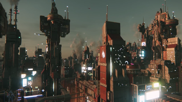Star Citizen's latest Around The Verse is all about procedural cities. Spaces like these can be spawned in mere moments with a single tool. Star Citizen is in alpha now on PC.