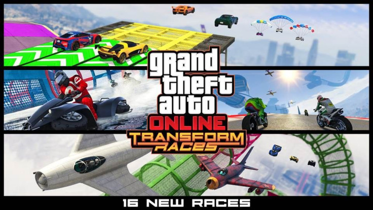 16 new Transform races have been added to GTA Online alongside the FH-1 Hunter helicopter
