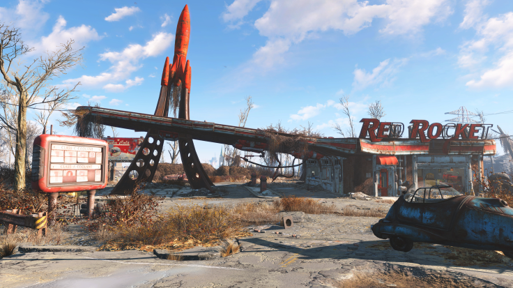Fallout 4 looks gorgeous at 4K on Xbox One X with enhanced God Rays and draw distances. A 4K patch has released for Skyrim Special Edition as well. Both games are available on Xbox One, PS4 and PC.