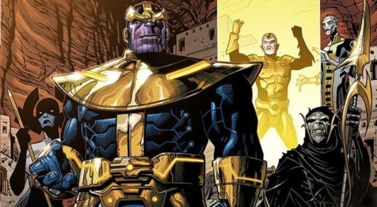 Thanos and the Black Order will appear in Infinity War