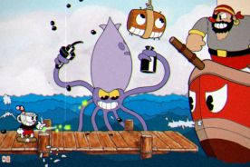 Cuphead is a challenging shoot-'em-up with a throwback aesthetic. 