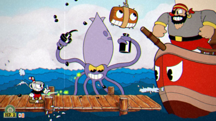 Cuphead is a challenging shoot-'em-up with a throwback aesthetic. 